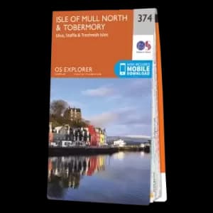 Map of Isle of Mull North & Tobermory