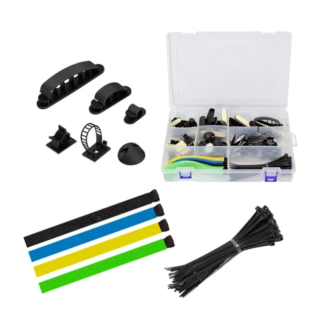 LogiLink KAB0084 cable organizer Universal Cable clip Multicolour 128