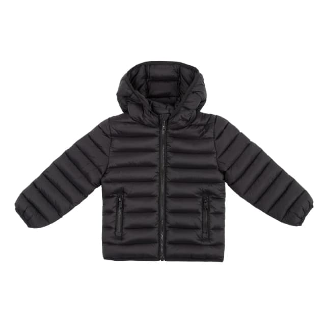 SoulCal Kids Micro Bubble Long Sleeve Short Puffer Jacket Black male 4-5 Years