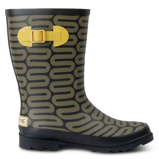 3/4 womens rain boots Regatta Orla Kiely Vert Female 36