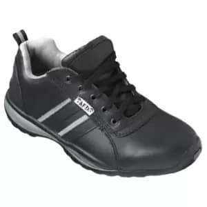 Dennys Unisex AFD Steel Toe Cap Safety Trainer / Footwear (40 EUR) (Black/Grey) - Black/Grey