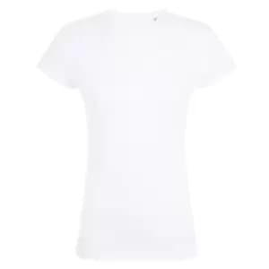 SOLS Womens/Ladies Magma Sublimination T-Shirt (S) (White)