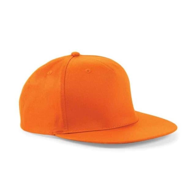 Beechfield Beechfield Men Snapback Cap in Orange Orange One Size Male 5063527293916