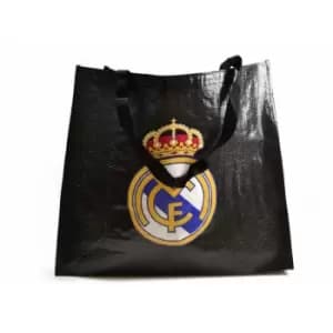 Real Madrid CF Tote Bag (One Size) (Black)