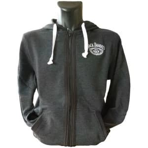 Jack Daniel'S - Old No. 7 Brand Logo Mens Small Zipper Hoodie - Multi-Colour