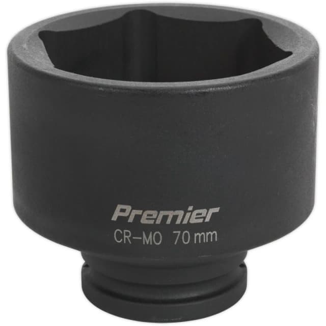 Loops 70mm Forged Impact Socket - 3/4" Sq Drive - Chromoly Impact Wrench Socket Multi