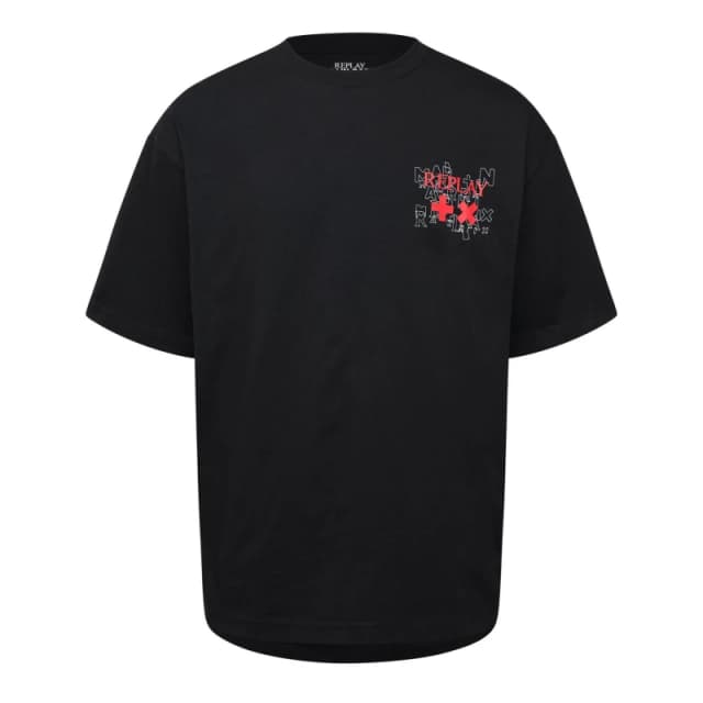 Replay x Martin Garrix T-Shirt - Black Male S