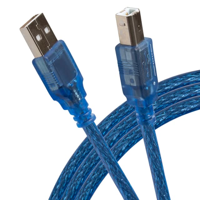 Maplin USB-A to USB-B Cable V2.0 1m Blue