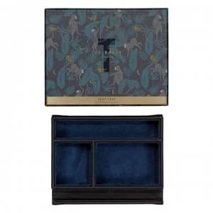 Ted Baker Valet Tray Black Brogue Monkian - Multi