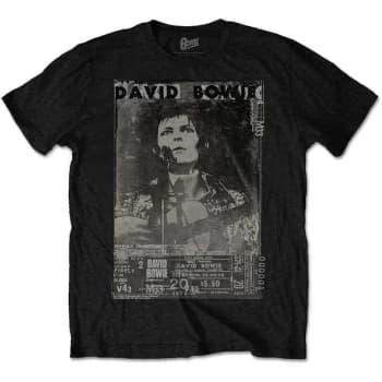 David Bowie - Ziggy Unisex Medium T-Shirt - Black