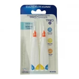 Elgydium Clinic Trio Compact Swab Medium Bristles
