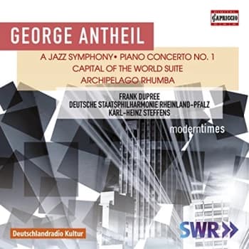 Frank Dupree - George Antheil: A Jazz Symphony/Piano Concerto No. 1/... CD