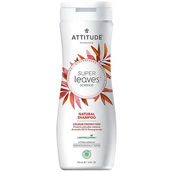 Attitude Super Leaves Avocado Oil & Pomegranate Shampoo 473ml