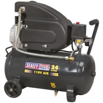 Sealey - SAC2420E110V Air Compressor 24L Direct Drive 2hp 110V