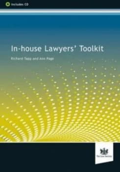 in-House Lawyers Toolkit by Richard Tapp Paperback