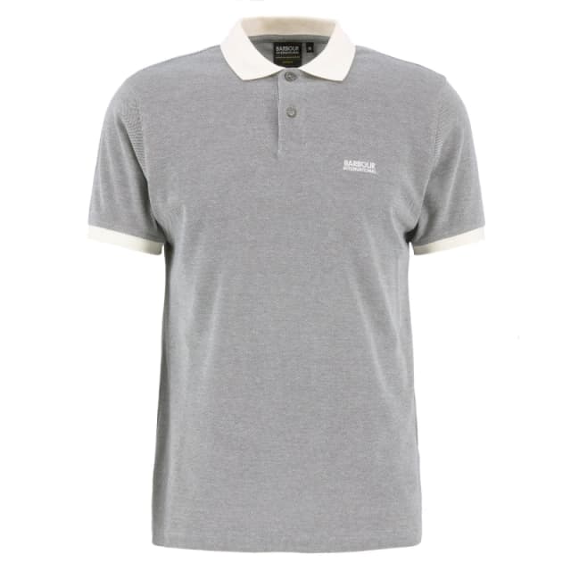 Barbour International B.Int Cowley Polo Sn63 Forest River male L