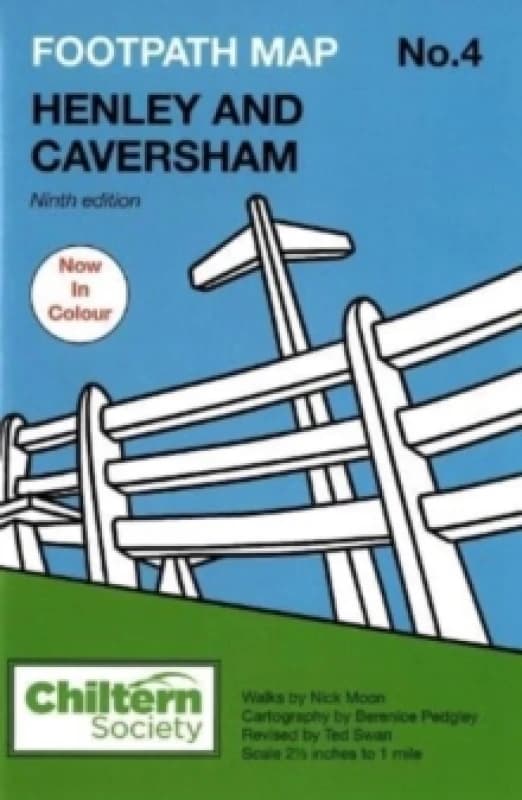 Footpath Map No. 4 Henley and Caversham. Paperback. By Nick Moon Books