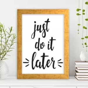 AC61915610928 Multicolor Decorative Framed MDF Painting