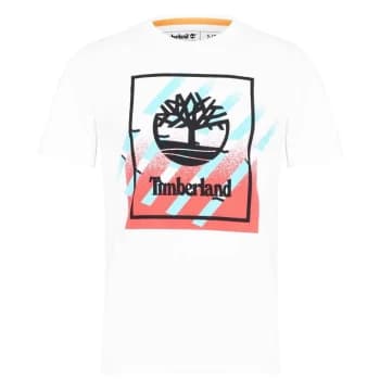Timberland Timberland Tree Logo T-Shirt - White