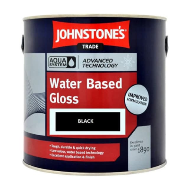 Johnstone's Trade Johnstones Trade Aqua Gloss Black 2.5L