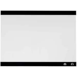Nobo Magnetic Whiteboard with Note Clip 430 x 580mm