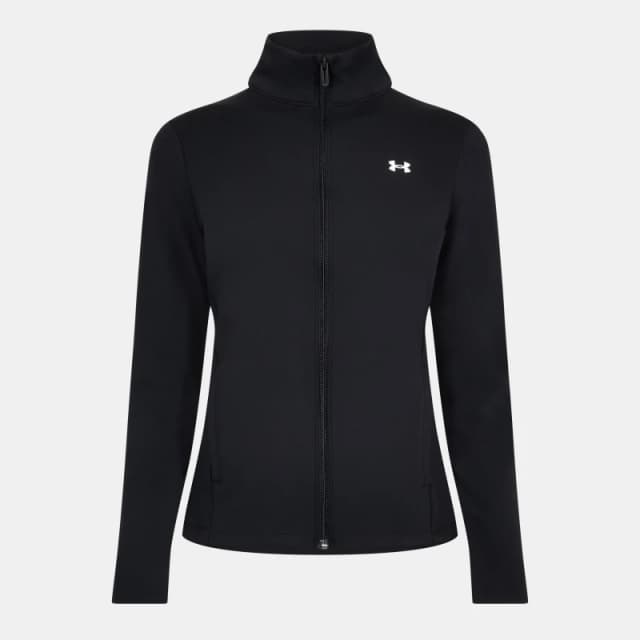 Under Armour Womens Moisture-Wicking Weather Resistant Performance Training Jacket Black female 8 (XS)