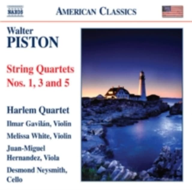 Walter Piston: String Quartets Nos. 1, 3 and 5 CD / Album