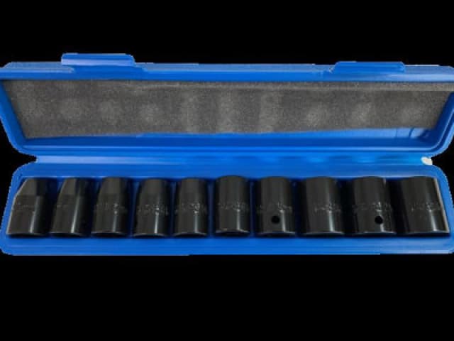 Toolzone 10 Piece 1/2" Shallow Impact Sockets KDPSS125