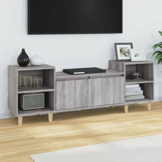 Vidaxl TV Cabinet Grey Sonoma 160X35X55cm Engineered Wood, Grey 821194