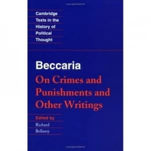 On Crimes and Punishments and Other Writings by Cesare Beccaria Paperback