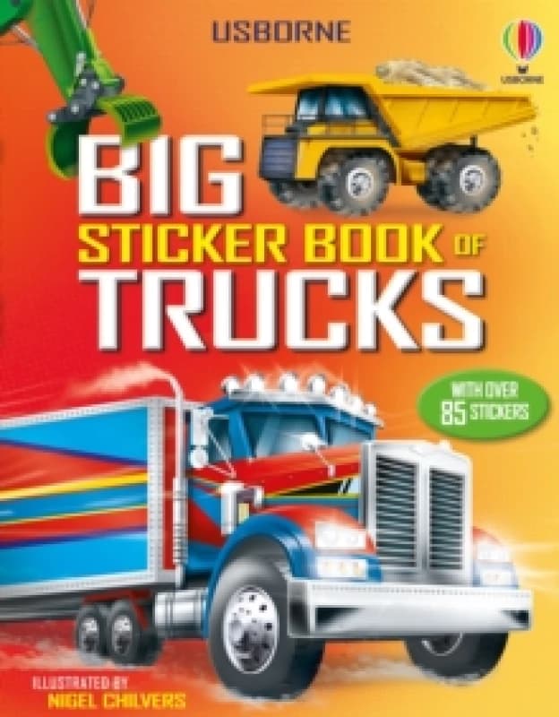 Big Sticker Book of Trucks Paperback / softback