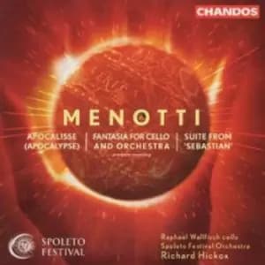 Gian Carlo Menotti - Menotti: Apocalisse, etc. (Wallfisch / Spoleto Festival Orchestra CD Album - Used