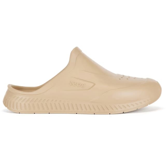 Boss Mens Titanium-R Rubber Water-Friendly Pool Sliders Open Beige male 5 (39)