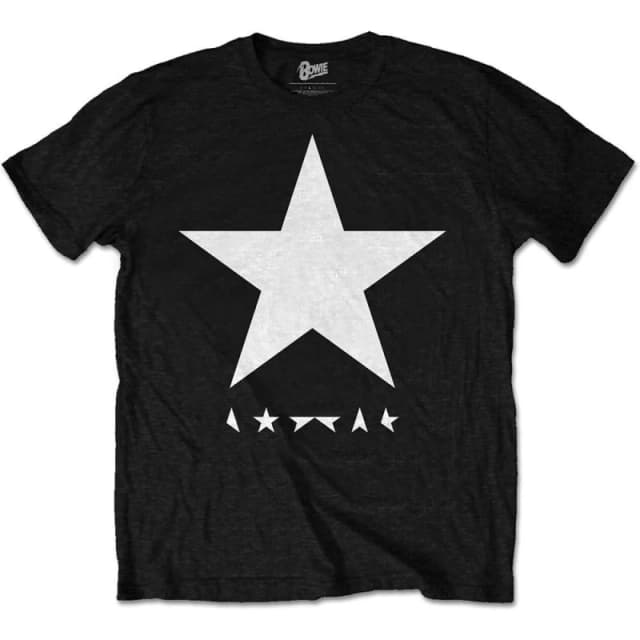 David Bowie David Bowie Men Blackstar T-Shirt Size: Medium Black M Male 5063238507302