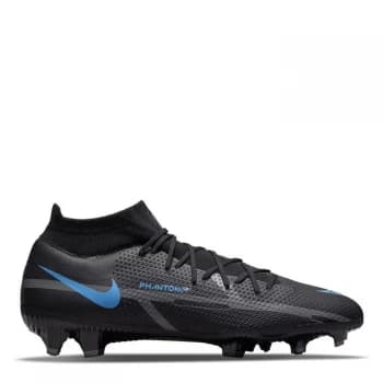 Nike Phantom GT Pro DF FG Football Boots - Black/UnivBlue