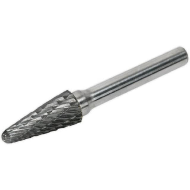 Loops 10mm Tungsten Carbide Rotary Burr Bit - Conical Ball Nose Engraving Milling Tool Multi