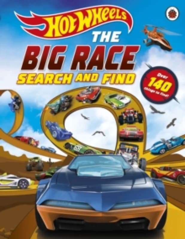 Hot Wheels: The Big Race : Search and Find Paperback / softback