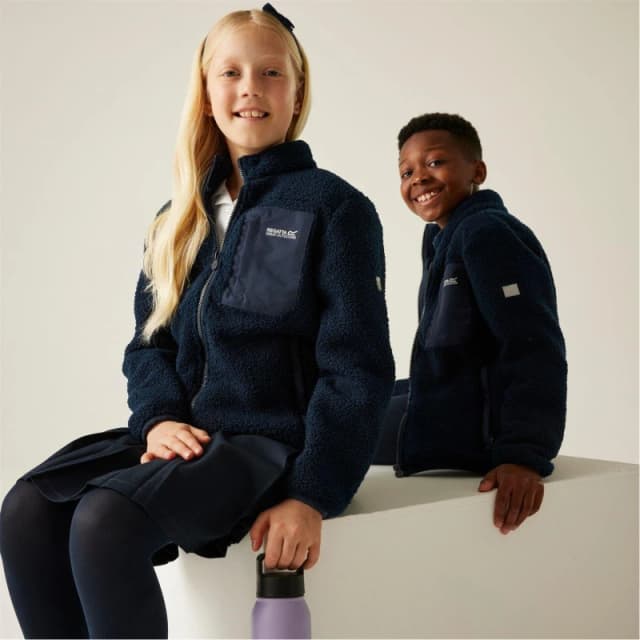 Regatta Junior Frankie Warm Fleece Navy Blue unisex 9-10yrs