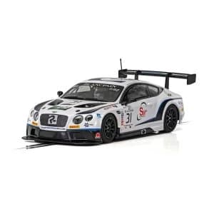 Bentley Continental GT3 Team Parker Racing Brands Hatch 2018 1:32 Scalextric Car