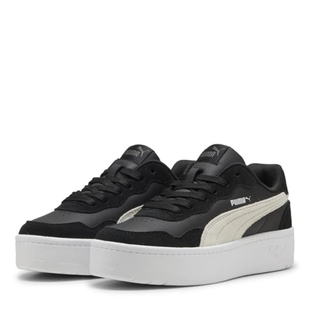 Puma Womens Court Lally Skye Low-Top Trainers Surf.Quarry. female 3 (35.5)