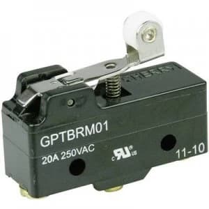 Cherry Switches Microswitch GPTBRM01 250 V AC 20 A 1 x OnOn momentary