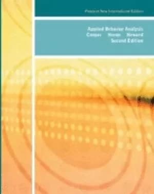 applied behavior analysis pearson new international edition
