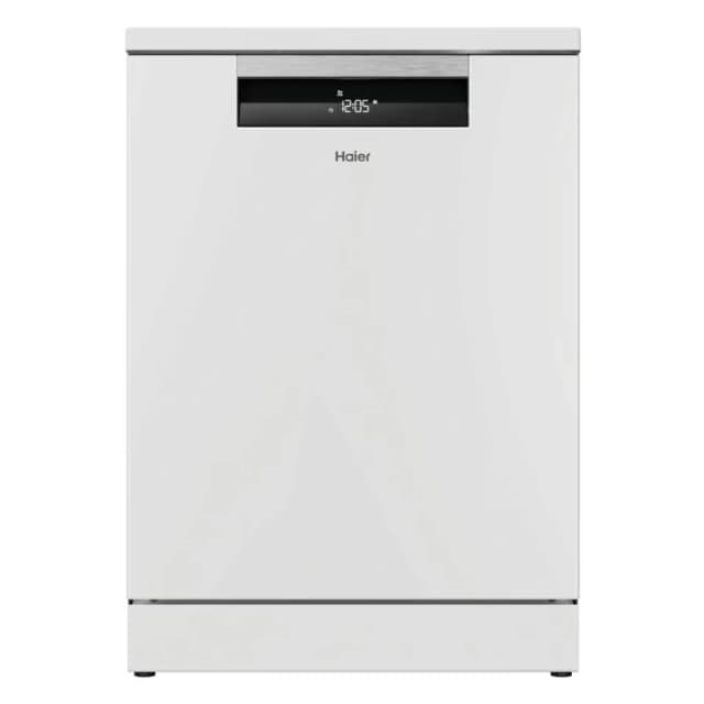 Haier XF 5C7M0W-80 60cm Series 3 Freestanding Dishwasher - White XF 5C7M0W-80