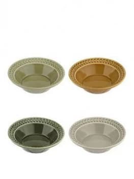 Portmeirion Botanic Garden Harmony Cereal Bowls ; Set Of 4