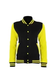 Just Hoods Electric Varsity Jacket