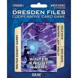 The Dresden Files Co-op Card Game Winter Schemes (Expansion 5)
