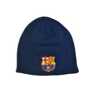 FC Barcelona Knitted Beanie Hat Navy