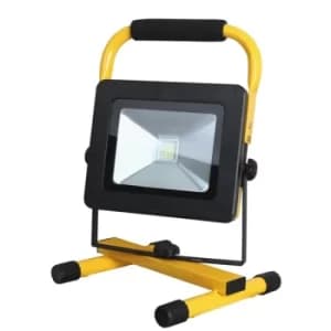 Powermaster Rechargeable Slim Work Light IP54 20w UK Plug