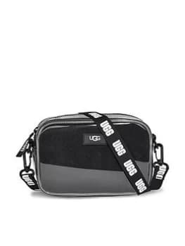 UGG Janey II Clear Sheepskin Crossbody Bag - Black, Women