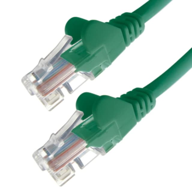 Connekt Gear 7m RJ45 CAT6 UTP Stranded Flush Moulded LS0H Network Cable - 24AWG - Green